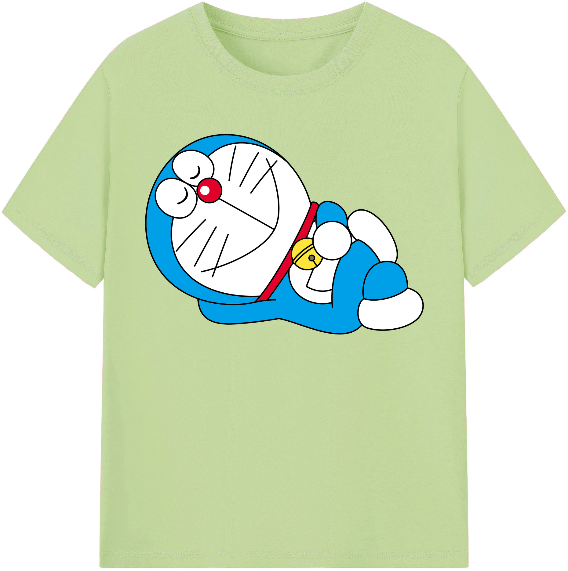 （画像用） ドラえもん Doraemon 綿100％半袖Tシャツ（フロントプリント）